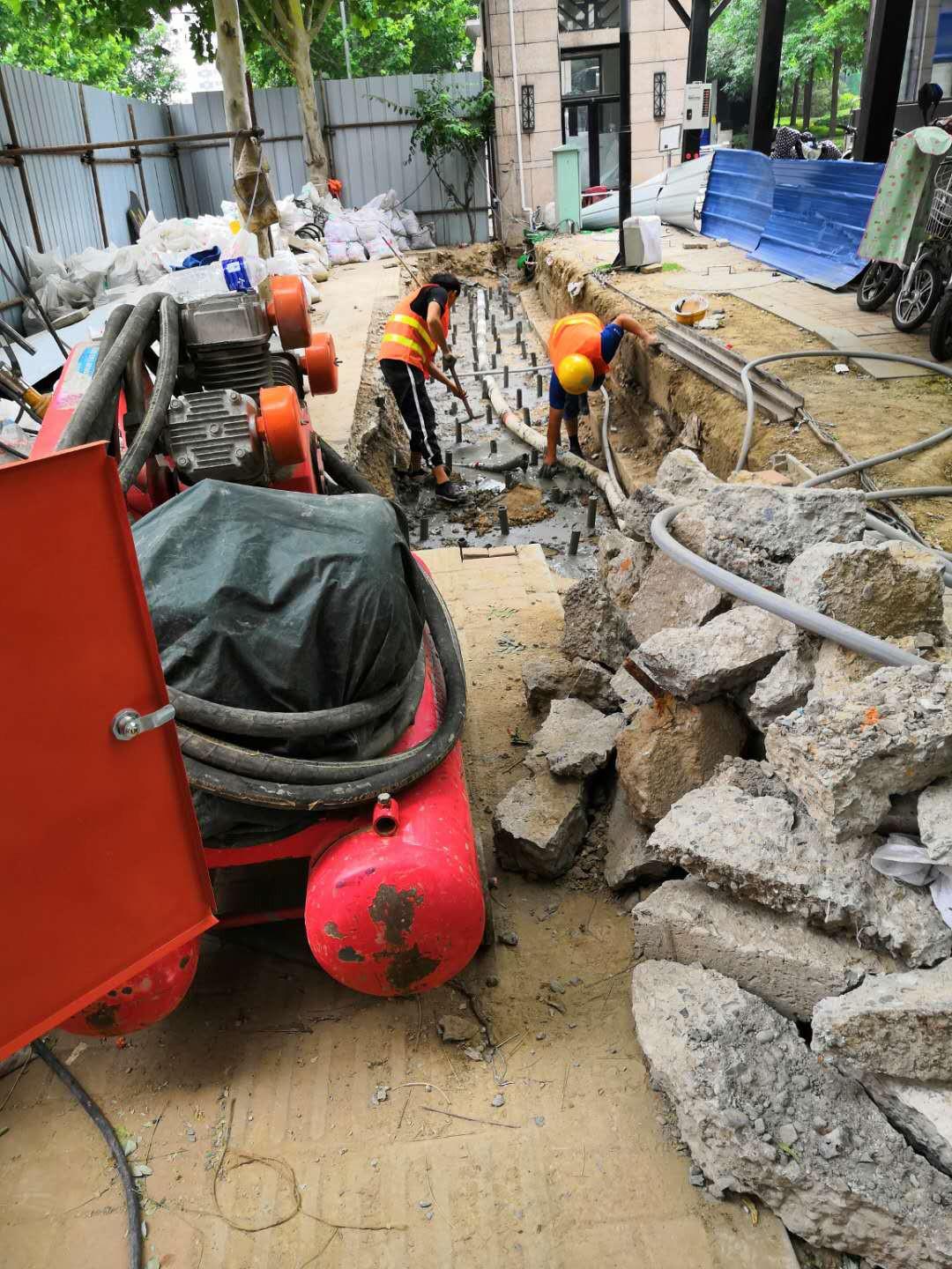 广汉地基加固解决房子的地基下沉问题
